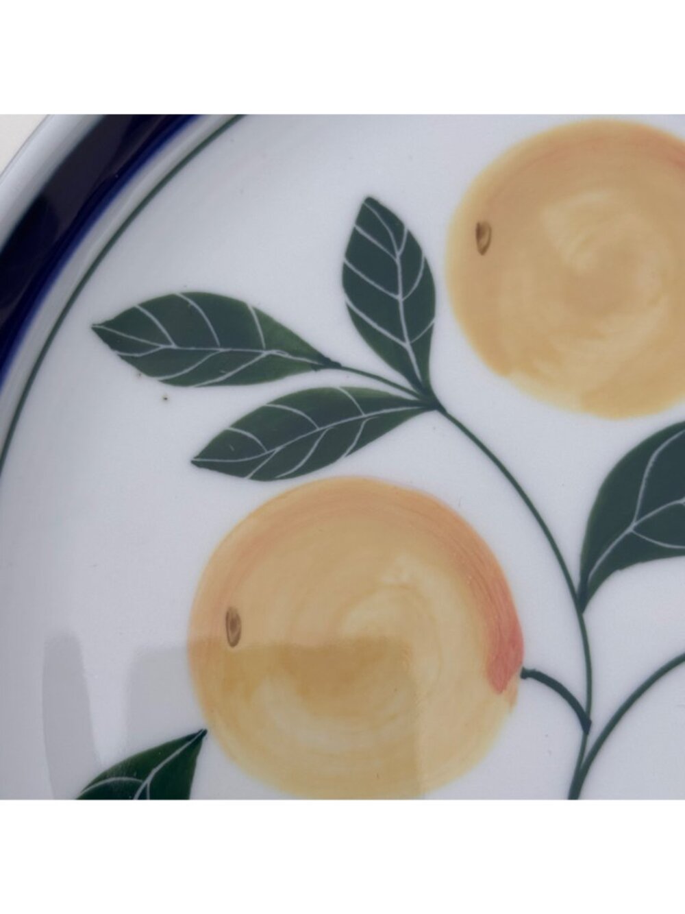 Dansk Berries Series Peach Salad Plate 8" Discontinued Pattern Philippines X 2 - Picture 11 of 16